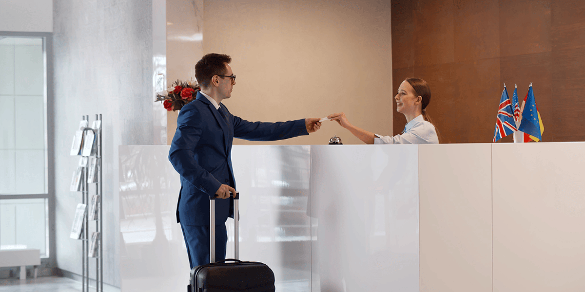 Skärmar för hotell och restaurang