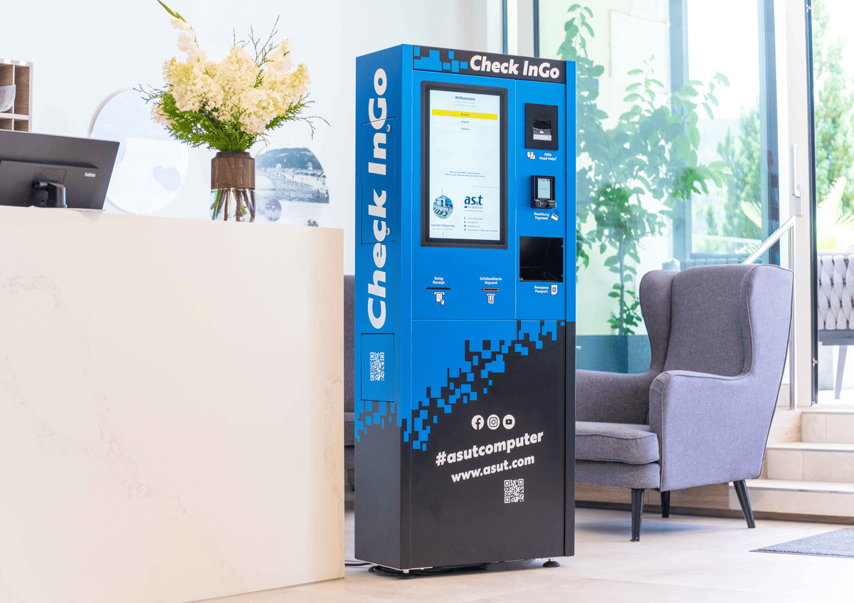 ASUT Integrates Beetronics Touchscreens in Self-Service Hotel Kiosks