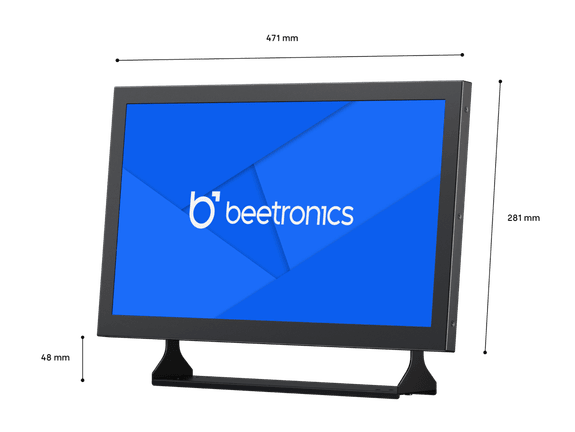 19 Tums Bildskärm, Metall