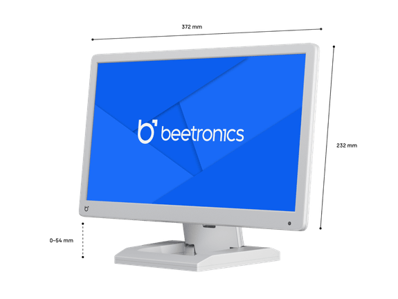 15 Tums Bildskärm (Vit)