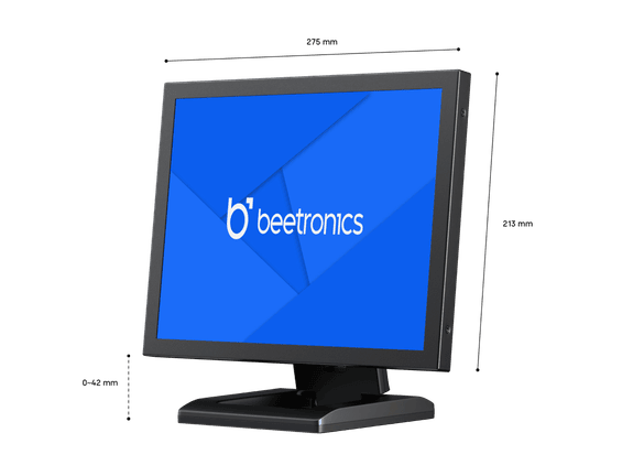 12 Tums Bildskärm, Metall (4:3)