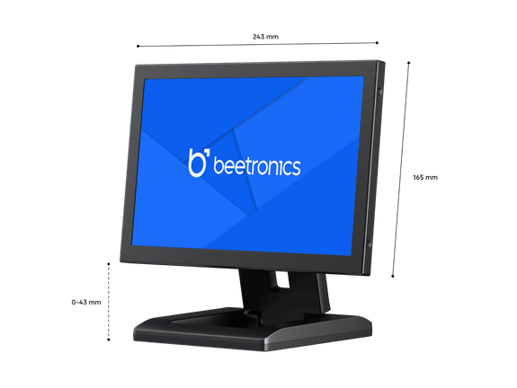 10 Tums Bildskärm, Metall