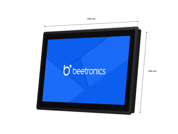 15 Tums Touchskärm, Metall (Hög Ljusstyrka)