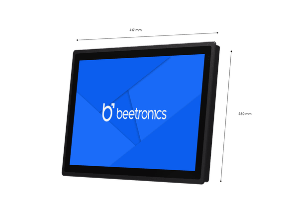 17 Tums Touchskärm, Metall (Hög Ljusstyrka)