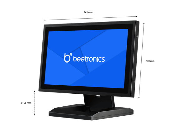 10 Tums Touchskärm, Metall