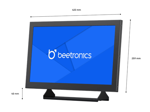 17 Tums Bildskärm, Metall