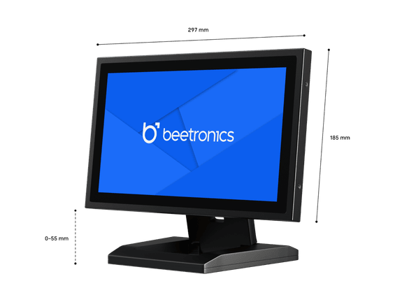 12 Tums Touchskärm, Metall