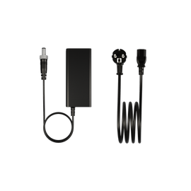 19V extern strömadapter med lås, EU väggkontakt